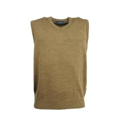 MAERZ Muenchen Pullunder Khaki/Braun/Dunkelgrün/Beige/Gelb