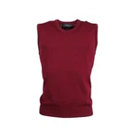 MAERZ Muenchen Pullunder Dunkelrot/Bordeaux/Rot