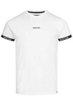Indicode T-Shirt Lutzy Blau/Weiß/Creme/Gelb/Dunkelblau