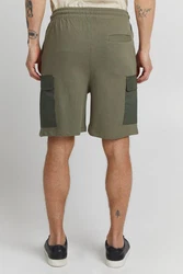 !Solid Sweatshorts SDBarett Dunkelgrün/Khaki