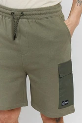 !Solid Sweatshorts SDBarett Dunkelgrün/Khaki