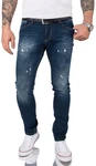 Gelverie Slim-fit Jeans Herren (G-202) Dunkelblau (G-202)