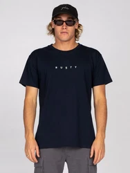 Rusty T-Shirt SHORT CUT SHORT SLEEVE TEE Braun/Dunkelblau