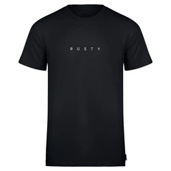 Rusty T-Shirt SHORT CUT SHORT SLEEVE TEE Braun/Dunkelblau