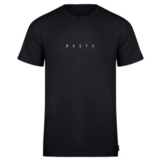Rusty T-Shirt SHORT CUT SHORT SLEEVE TEE Braun/Dunkelblau