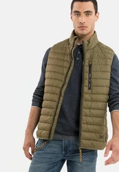 camel active Steppweste mit Stehkragen 