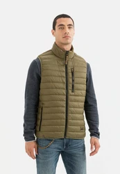 camel active Steppweste mit Stehkragen 