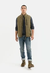 camel active Steppweste mit Stehkragen 