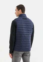 camel active Steppweste mit Stehkragen 