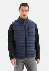camel active Steppweste mit Stehkragen 