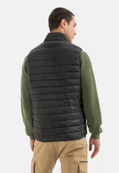 camel active Steppweste mit Stehkragen 
