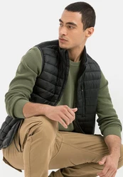 camel active Steppweste mit Stehkragen 