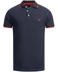 Alessandro Salvarini Poloshirt Herren ASAdrianii Dunkelblau/Rot
