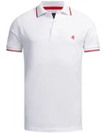 Alessandro Salvarini Poloshirt Herren ASAdrianii Creme/Rot/Weiß/Dunkelrot