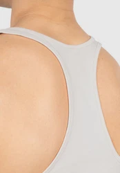 Smilodox Tanktop Basti Grau/Creme/Weiß/Hellgrau/Khaki