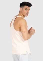Smilodox Tanktop Basti Weiß/Creme/Beige/Braun