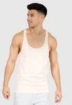 Smilodox Tanktop Basti Weiß/Creme/Beige/Braun