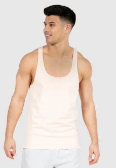 Smilodox Tanktop Basti Weiß/Creme/Beige/Braun