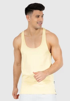 Smilodox Tanktop Basti Gelb