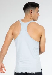 Smilodox Tanktop Basti Hellblau/Blau/Grau