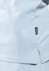 Smilodox Tanktop Basti Hellblau/Blau/Grau