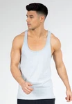Smilodox Tanktop Basti Hellblau/Blau/Grau