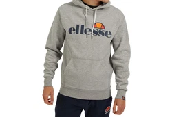 ellesse Herren Hoodie GOTTERO nachtblau/graumeliert/mandarine/grenadine