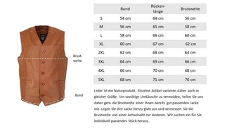 RICANO Weste 321 Braun/Beige/Gelb/Orange/Rot RICANO Weste 321 Braun/Beige/Gelb/Orange/Rot