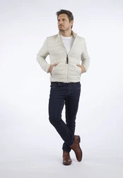 HECHTER PARIS Blouson Khaki/Beige/Creme/Weiß