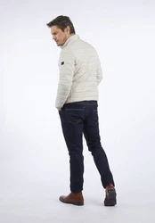 HECHTER PARIS Blouson Khaki/Beige/Creme/Weiß