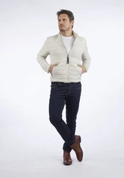 HECHTER PARIS Blouson Khaki/Beige/Creme/Weiß