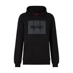 HUGO Sweatshirt Duratschi dunkelgrau/schwarz