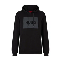 HUGO Sweatshirt Duratschi dunkelgrau/schwarz