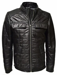 Lederjacke Colin gesteppte, Winterjacke