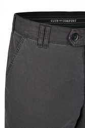 Club of Comfort Hose Denver Dunkelgrau/Khaki/Hellgrau/Grau