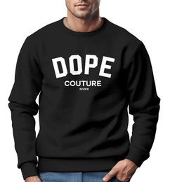Sweatshirt Sweatshirt Herren DOPE COUTURE Rundhals-Pullover