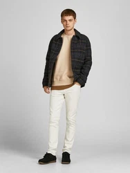 Jack & Jones Sweatshirt JJESTAR BASIC SWEAT CREW NECK NOOS (4012) Beige (4012)