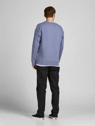 Jack & Jones Sweatshirt JJESTAR BASIC SWEAT CREW NECK NOOS (4012) Blau (4012)