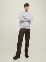 Jack & Jones Sweatshirt JJESTAR BASIC SWEAT CREW NECK NOOS (4012) Grau