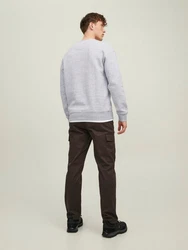 Jack & Jones Sweatshirt JJESTAR BASIC SWEAT CREW NECK NOOS (4012) Grau