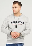 SOULSTAR Sweatshirt SYDNEY Silber/Grau