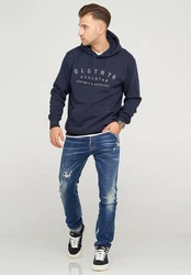SOULSTAR Kapuzensweatshirt NIZZA Dunkelblau