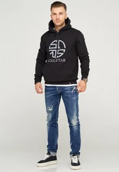 SOULSTAR Kapuzensweatshirt CARDIFF Schwarz/Grün/Grau/Rosa/Gelb
