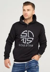 SOULSTAR Kapuzensweatshirt CARDIFF Schwarz/Grün/Grau/Rosa/Gelb