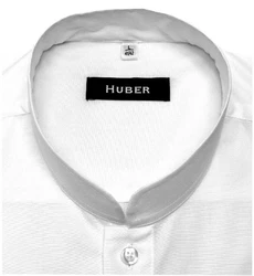 Huber Hemden Langarmhemd Asia Mandarin Stehkragen HU-0071