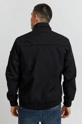 Indicode Herren Übergangsjacke IDKloppo Schwarz/Dunkelgrau