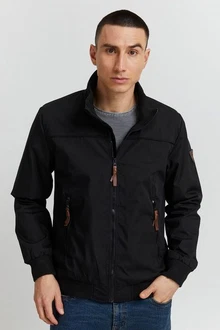 Indicode Herren Übergangsjacke IDKloppo Schwarz/Dunkelgrau Indicode Herren Übergangsjacke IDKloppo Schwarz/Dunkelgrau