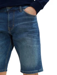 TOM TAILOR Jeansshorts JOSH Hellblau/Dunkelblau/Blau/Schwarz