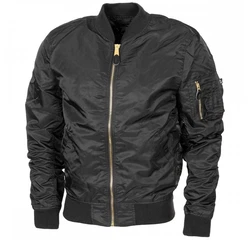 MFH US Airforce Jacke MA1 schwarz