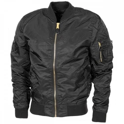 MFH US Airforce Jacke MA1 schwarz